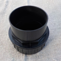 Filter connector ø 90 mm + 2 rings 