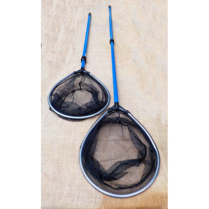Set Di 2 Retini Mini Per Acquario – Con Manico Telescopico In Acciaio, Maglia Fine E Protezione Per Pesci Delicati