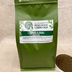 Spirulina Fry food - ø 0,5-0,8 mm - bag 1 kg / 3lt